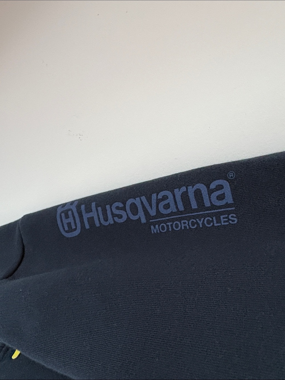 Husqvarna Motorcycles Hoodie in Navy Biker Bikes Travel Motorcross Moto Size XL - Picture 5 of 10